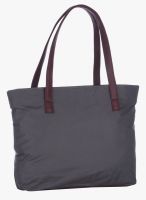 FOSTELO Grey Polyurethane (Pu) Handbag