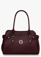 FOSTELO Maroon Polyurethane (Pu) Handbag