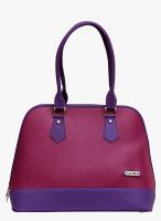 FOSTELO Pink Polyurethane (Pu) Handbag