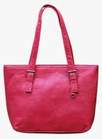 FOSTELO Pink Polyurethane (Pu) Handbag