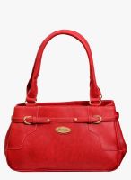 FOSTELO Red Polyurethane (Pu) Handbag