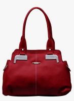 FOSTELO Red Polyurethane (Pu) Handbag