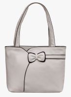 FOSTELO White Polyurethane (Pu) Handbag