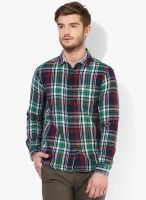 Flying Machine Multicoloured Checked Fit Casual Shirt