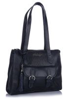 Hidesign SB Rhea 01 Blue Leather Handbag