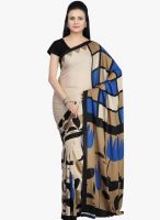 Jashn Beige Printed Saree