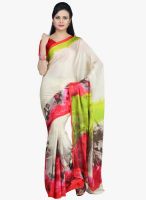 Jashn Multicoloured Printed Saree