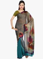 Jashn Multicoloured Printed Saree
