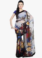 Jashn Multicoloured Printed Saree