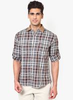 John Players Grey Casual Shirt