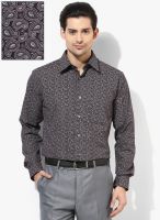 Raymond Wine Slim Fit Casual Shirt