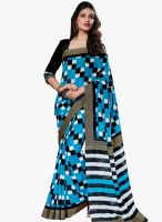 Roop Kashish Blue Printed Saree