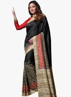 Roop Kashish Dark Grey Printed Saree