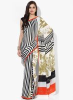 Satya Paul Multicoloured Printed Georgette Saree