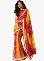 Shonaya Multicoloured Embroidered Saree