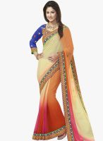 Silk Bazar Multicoloured Embellished Saree