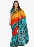 Silk Bazar Multicoloured Printed Saree