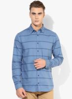 Tommy Hilfiger Blue Regular Fit Casual Shirt