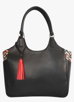 Toteteca Bag Works Black Leather Handbag