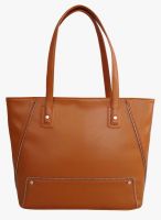 Toteteca Bag Works Tan Leather Handbag