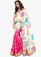 Triveni Sarees Multicoloured Embroidered Saree