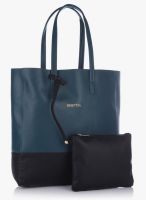 United Colors of Benetton Blue/Black Handbag