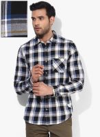 United Colors of Benetton Multicoloured Checked Slim Fit Casual Shirt