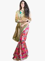 Vaamsi Multicoloured Colored Printed Saree