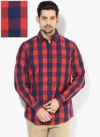 Wills Lifestyle Multicoloured Slim Fit Casual Shirt