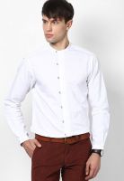 Wills Lifestyle White Casual Shirt