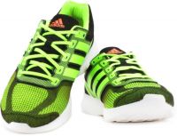 Adidas Running Shoes(Black, Green)