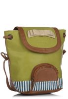 3 Mad Chicks Green Sling Bag