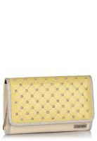 3 Mad Chicks Yellow/Cream Sling Bag