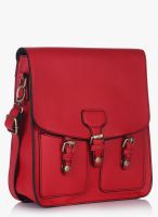 Accessorize Red Satchel Xbody Bag