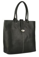 Alessia Black Pu Handbag