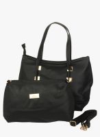 Alvaro Castagnino Black Polyurethane (Pu) Handbag