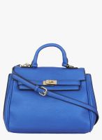 Alvaro Castagnino Blue Polyurethane (Pu) Handbag