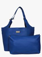 Alvaro Castagnino Blue Polyurethane (Pu) Handbag