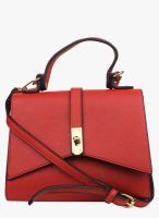 Alvaro Castagnino Red Polyurethane (Pu) Sling Bag