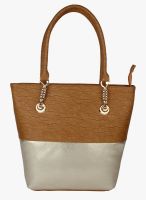Alvaro Castagnino Tan Polyurethane (Pu) Handbag