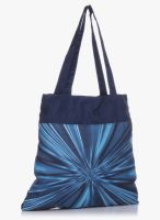 Baggit Rays Smily Navy Blue Handbag