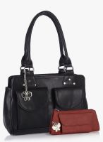 Butterflies Black Handbag