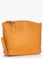 Caprese Edna Medium Burnt Orange Crossbody Bag