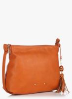 Caprese Ella Medium Orange Crossbody Bag