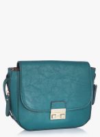 Caprese Hannah Small Blue Sling Bag