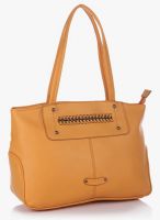 Caprese Simone Medium Ochre Satchel Bag