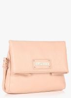 Caprese Tia Large Powder Pink Sling Bag