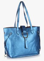 Cheri Blue Tote Handbag