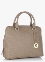 Da Milano Beige Leather Handbag