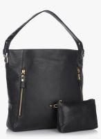 Da Milano Black Leather Handbag